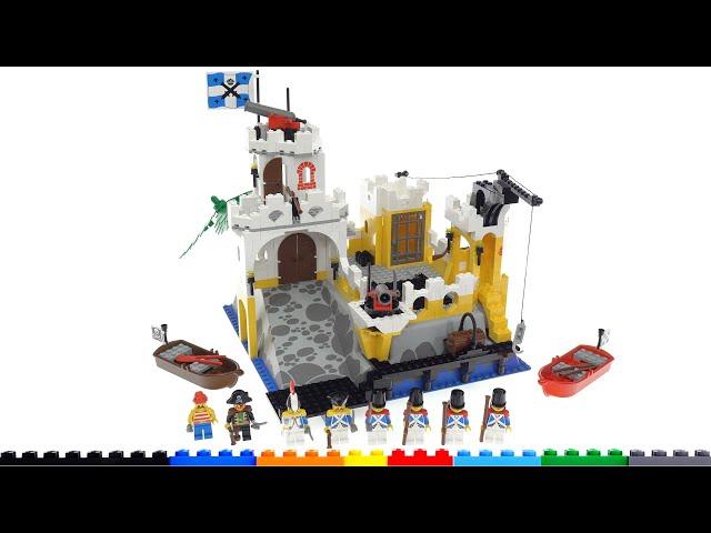 LEGO Pirates Eldorado Fortress from 1989 reviewed! set 6276