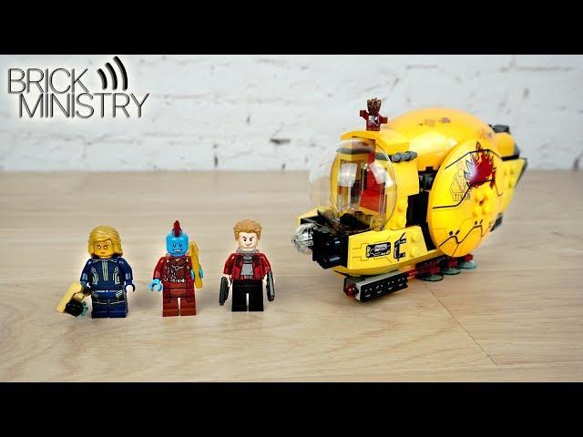 [Обзор] LEGO 76080 Стражи Галактики Vol  2 ● Месть Аиши