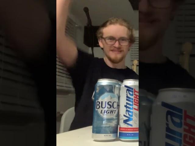 BLIND TASTING TOP 5 LIGHT BEERS!