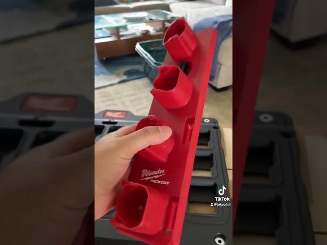 New Milwaukee Tools Packout organization options!
