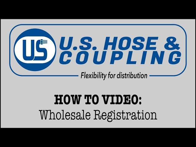 HOW TO: New Wholesale Registration