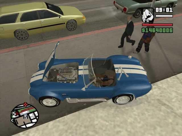 GTA SA Shelby Cobra 427 Full Tunable by alexey