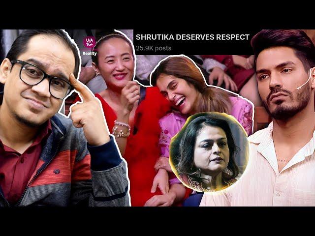 SORRY, DIGVIJAY RATHEE BUT SHRUTIKA DESERVE RESPECT! | KARANVEER MEHRA,  CHUM & BB18 MAKERS TO BLAME