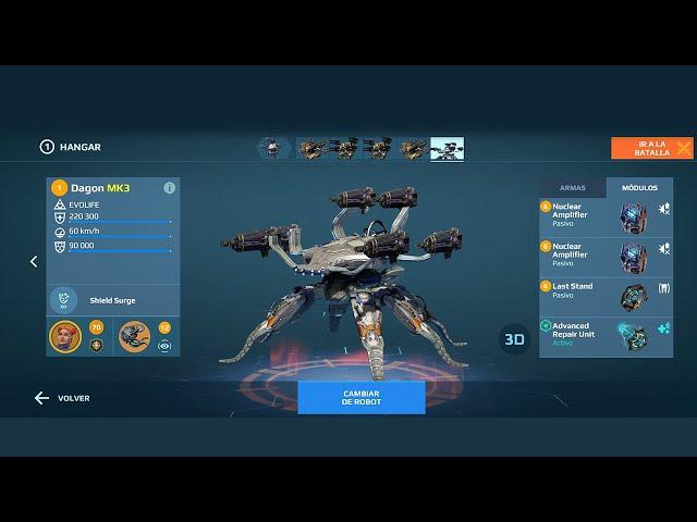 DAGON with 6x SHREDDER MK3 | War Robots Gameplay WR