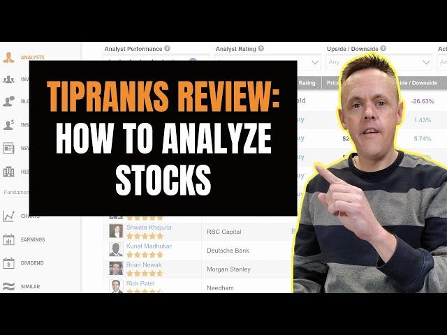 How to Analyze Stocks with TipRanks | 2021 TipRanks Review