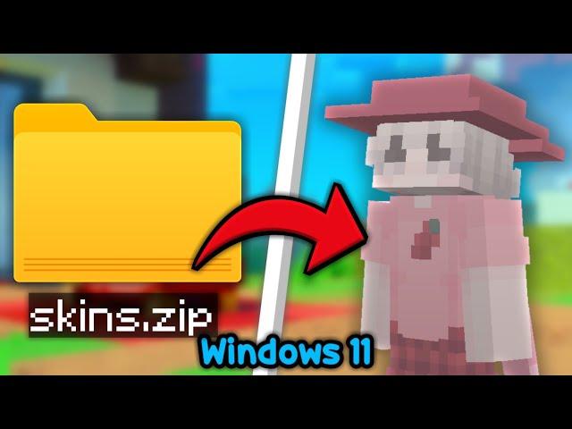 How To Import SkinPacks To Minecraft On PC! (easy)