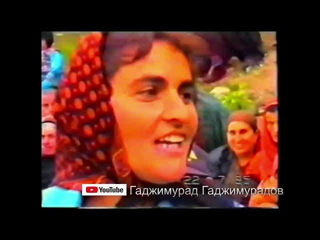 Поёт Яхья в дуэте (с.Худуц)1995 г  Даргинская песня