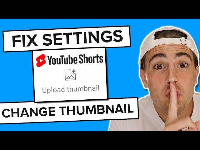 FIX THIS To Add A Custom Thumbnail To YouTube Shorts (INCREASES VIEWS)