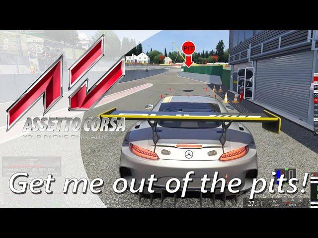 Assetto Corsa - first time wheel setup & getting out on track