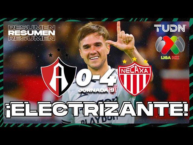 HIGHLIGHTS - Atlas 0-4 Necaxa | Liga Mx - CL2025 J9 | TUDN