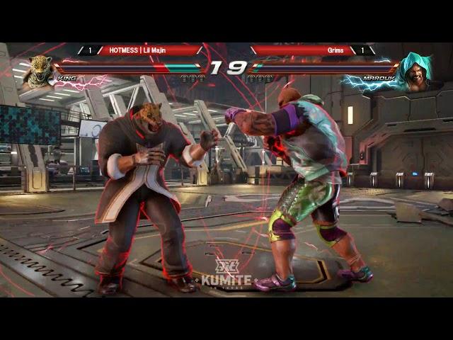 Tekken 7 Top 32 @KITX - Lil Majin (King) vs Grims (Marduk)