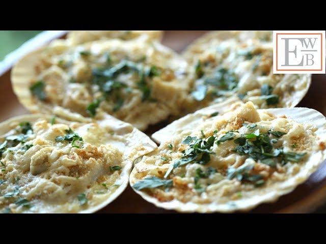Coquilles St. Jacques (Baked Scallop Gratin) | ENTERTAINING WITH BETH