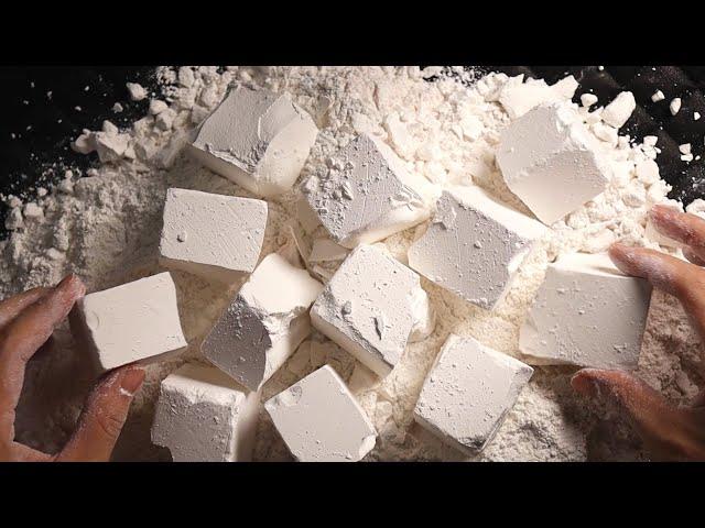 ASMR Very Satisfying Gym Chalk Crushing  깊은 수면과 휴식을 위한 짐초크 부수기