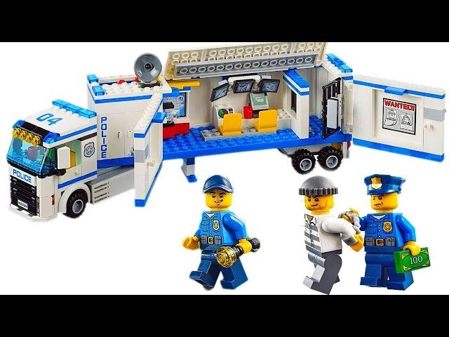 ЛЕГО СИТИ ПОЛИЦИЯ. Собираем Полицейский участок Лего Грузовик. LEGO CITY Mobile Police Unit 60044