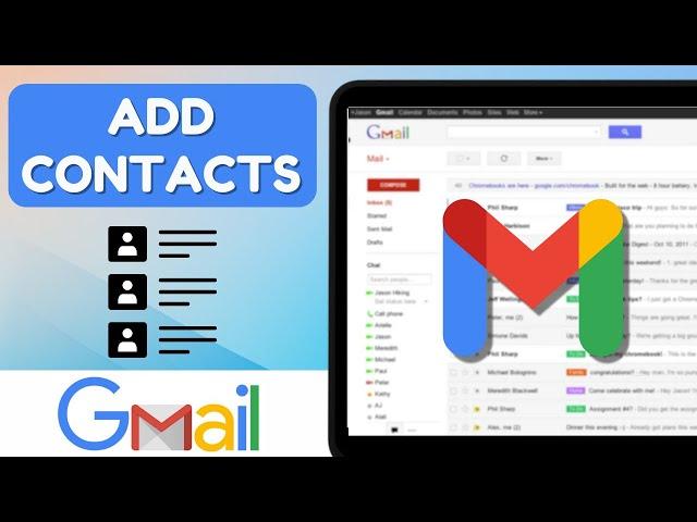 How To Add Contacts to Gmail Account [2024]