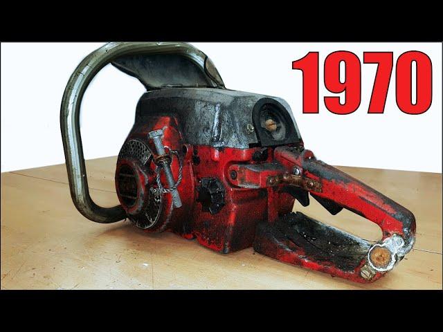 Chainsaw Restoration - Vintage Jonsereds Fully Restored