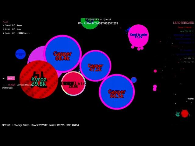 Senpa.io - Clan War (3v3) Ressault vs Front National