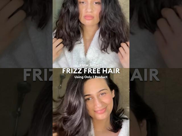 How To Get Frizz Free Hair Fast In 2 Minutes