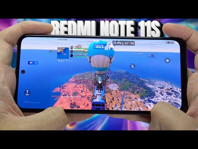 Xiaomi Redmi Note 11s Fortnite Gameplay 2024