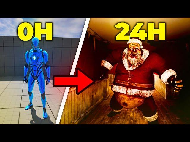 Je crée un jeu d'horreur pour NOËL en 24H !