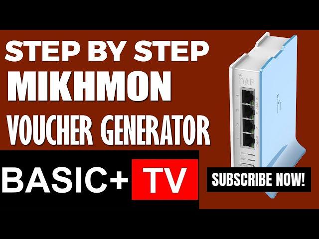 Mikrotik Hotspot Voucher Code Generator with Mikhmon - Step by Step