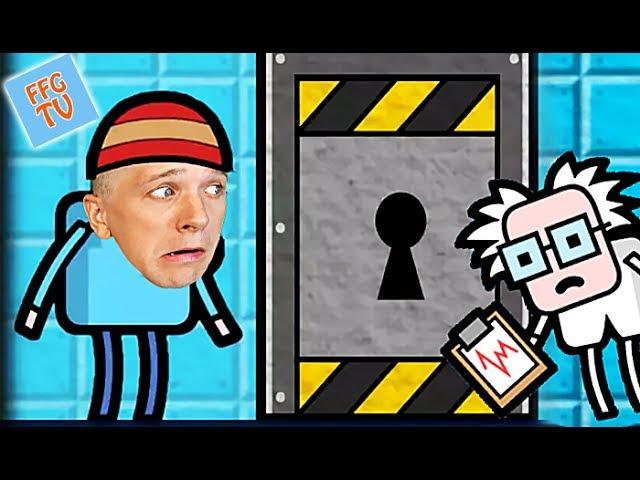 ПОБЕГ из КОМНАТЫ в игре Escape that level Яркая мультяшная игра с героями и квестами от канала FFGTV