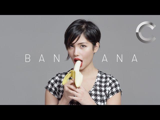 100 People Seductively Eat a Banana | Keep it 100 | Cut