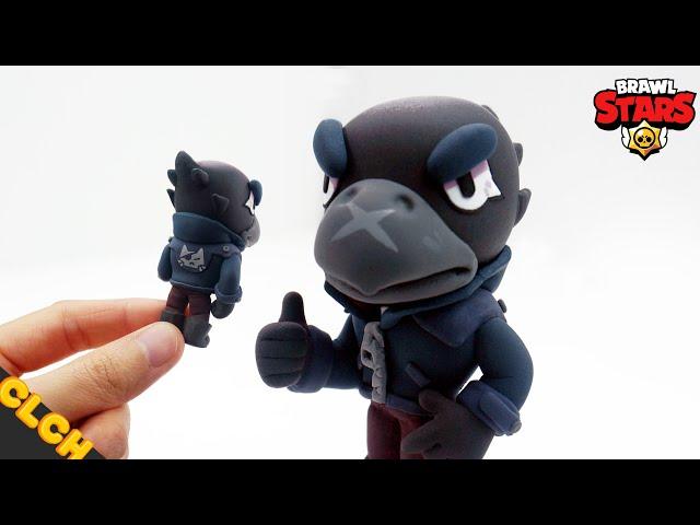 Making Brawl Stars CROW - Clay Tutorial (Clay art)