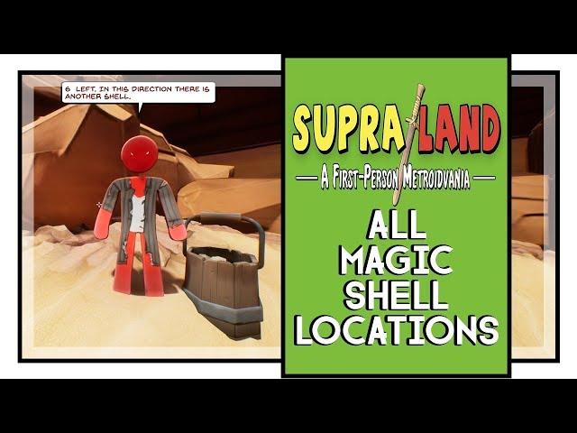 Supraland All Magic Shell Locations (All Shells Achievement)