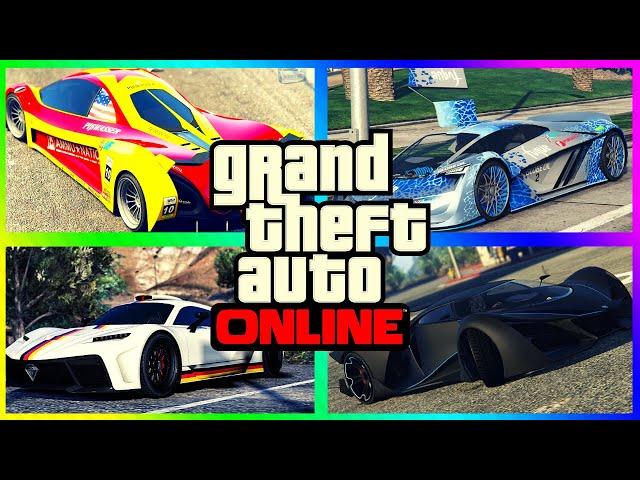 10 BEST SUPER CARS IN GTA 5 ONLINE! 10 MUST OWN CARS!