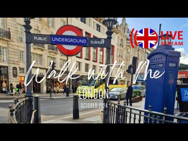 LIVE | Walking Tour w/Tricky Brickys Around London | Oct 24/24 #travel #livestream #london #walking