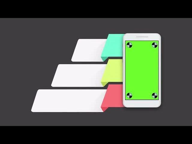 Infographics Mobile Phone Stock Motion Graphics