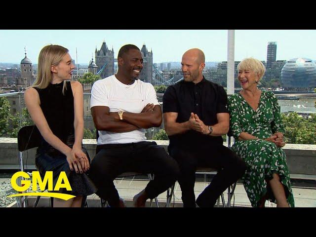 'Hobbs and Shaw' stars talk high-octane film l GMA