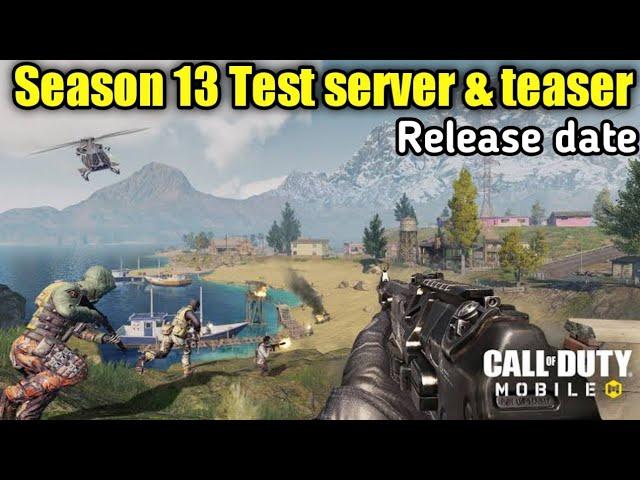 COD Mobile Season 13 test server & Season 13 teaser release date