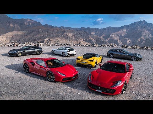 Attacking Jebel Jais with Ferrari