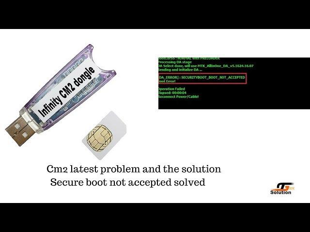 CM2 Secure boot failed and android 7 supported tricks.