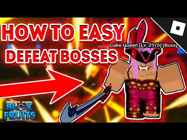 How to EASY DEFEAT ALL Bosses in Blox Fruits - Roblox! The BEST PRO PVP FULL GUIDE for BEGINNER!