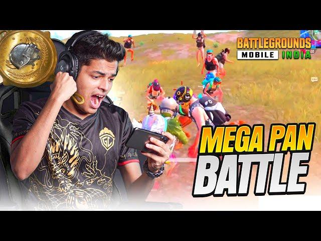 CAN I WIN A PAN BATTLE AGAINST RANDOMS??! | EPIC PAN FIGHT | BGMI