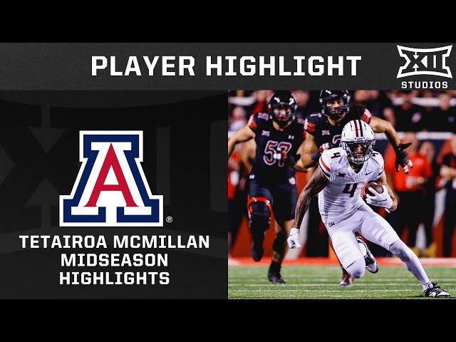 Tetairoa McMillan Midseason Highlights | 2024 Big 12 Football