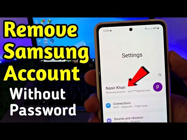 How to Remove Samsung Account Without Password - Sky tech