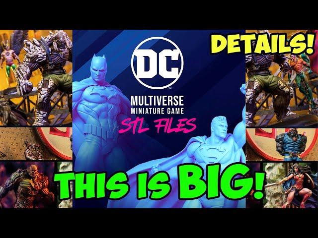 DC Multiverse Miniature Game details!