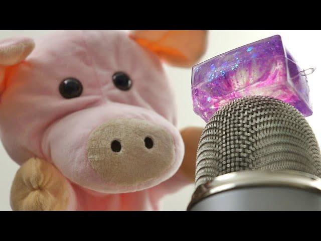 Piggy tries ASMR for the first time