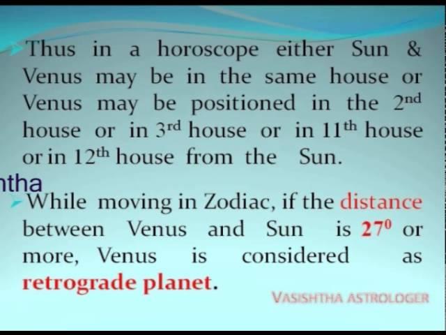 Vedic Astrology Classes - 30