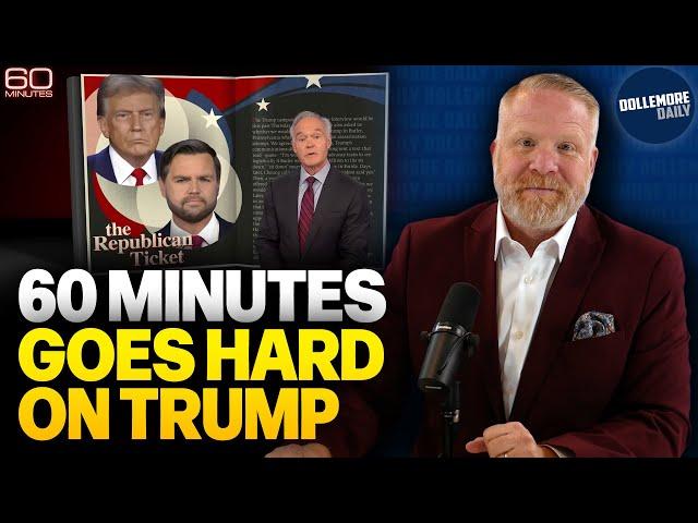 60 Minutes ACCIDENTALLY BLASTS TRUMP for Being a Weak Coward!!!