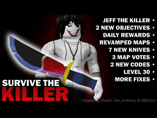 [ALL WORKING CODES]  Survive the Killer!