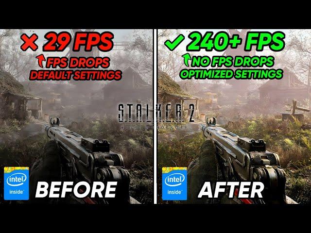 BEST PC Optimization Settings Guide For STALKER 2| Max FPS | Best Settings