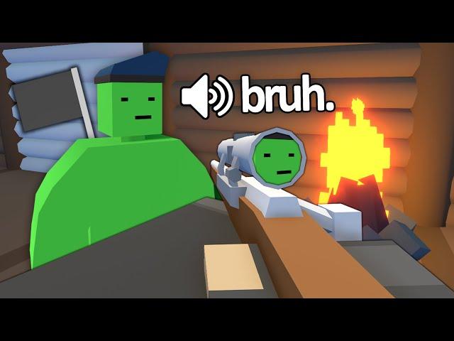 LIVING INSIDE THE ENEMY BASE (Unturned)