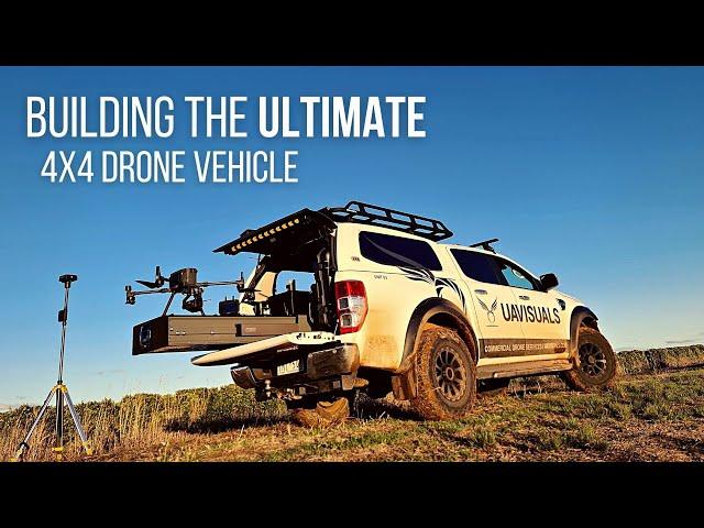 Building our ultimate 4x4 drone vehicle -  Full setup! (Unit 2)