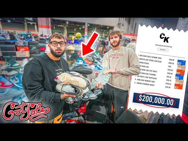 We spent $200,000 in 81 minutes At Got Sole