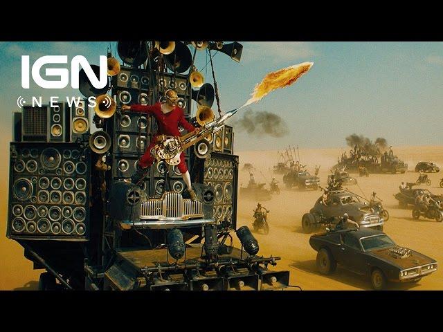 Mad Max: Fury Road's Flame-Spewing Guitar Actually Works - IGN News